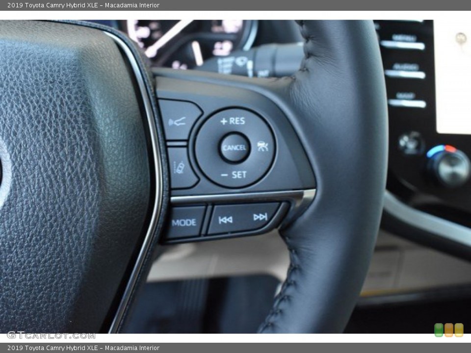 Macadamia Interior Steering Wheel for the 2019 Toyota Camry Hybrid XLE #131116275