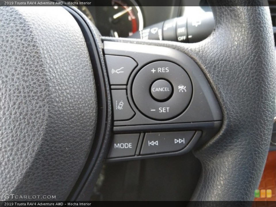 Mocha Interior Steering Wheel for the 2019 Toyota RAV4 Adventure AWD #131130347