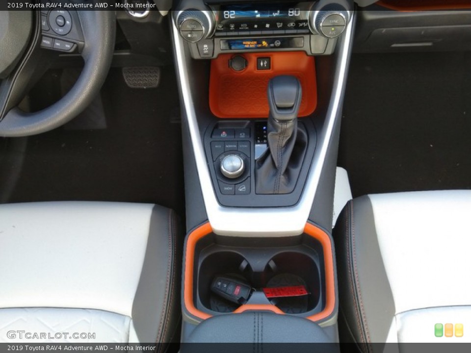 Mocha Interior Transmission for the 2019 Toyota RAV4 Adventure AWD #131130422