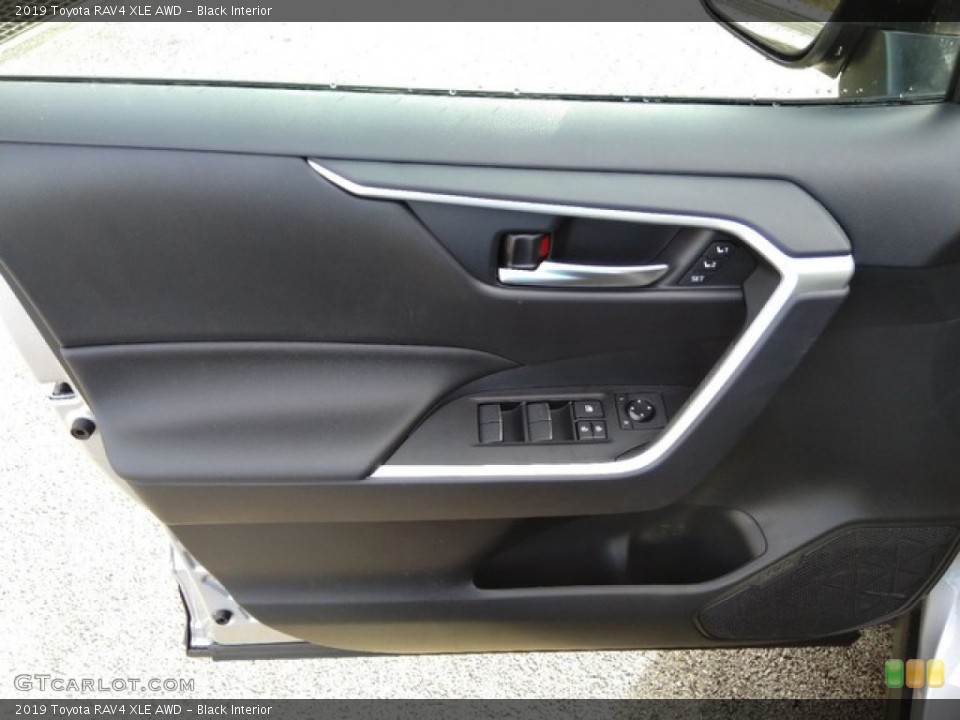 Black Interior Door Panel for the 2019 Toyota RAV4 XLE AWD #131130767