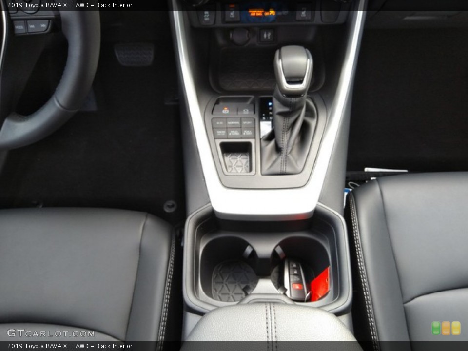 Black Interior Transmission for the 2019 Toyota RAV4 XLE AWD #131130887