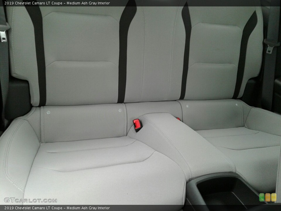 Medium Ash Gray Interior Rear Seat for the 2019 Chevrolet Camaro LT Coupe #131131487