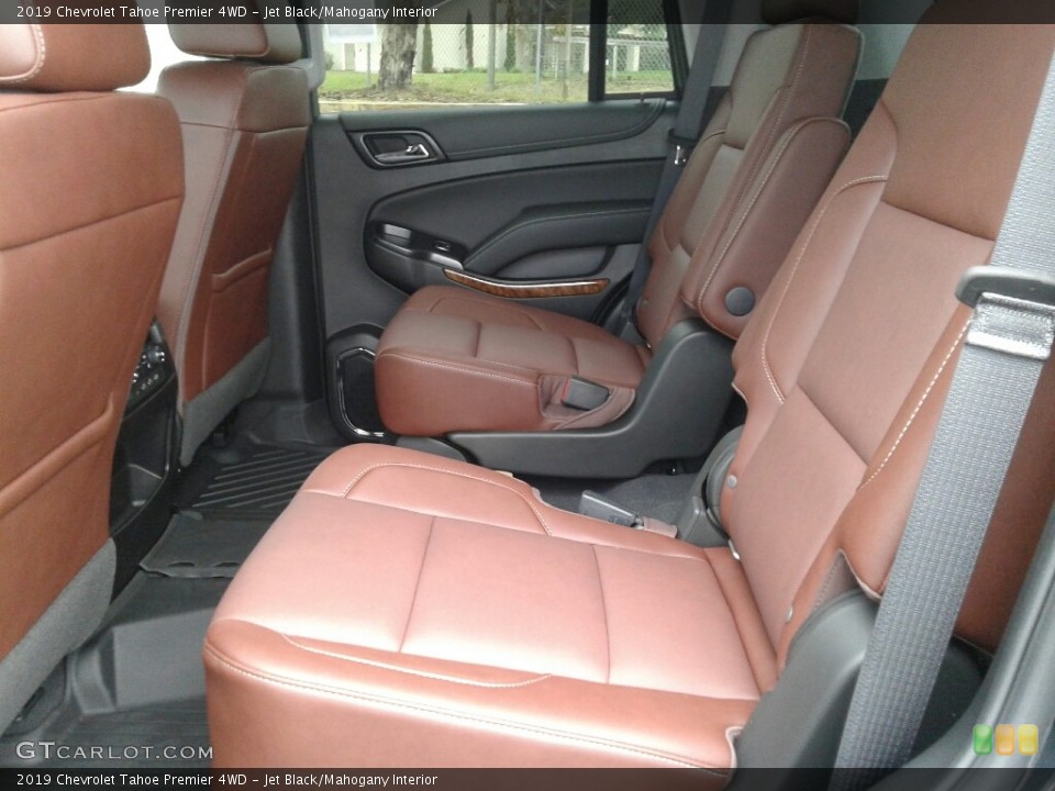 Jet Black/Mahogany Interior Rear Seat for the 2019 Chevrolet Tahoe Premier 4WD #131131997
