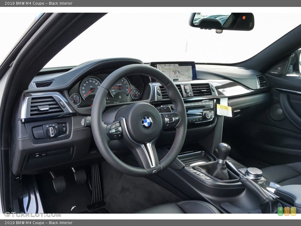 Black Interior Dashboard for the 2019 BMW M4 Coupe #131146559