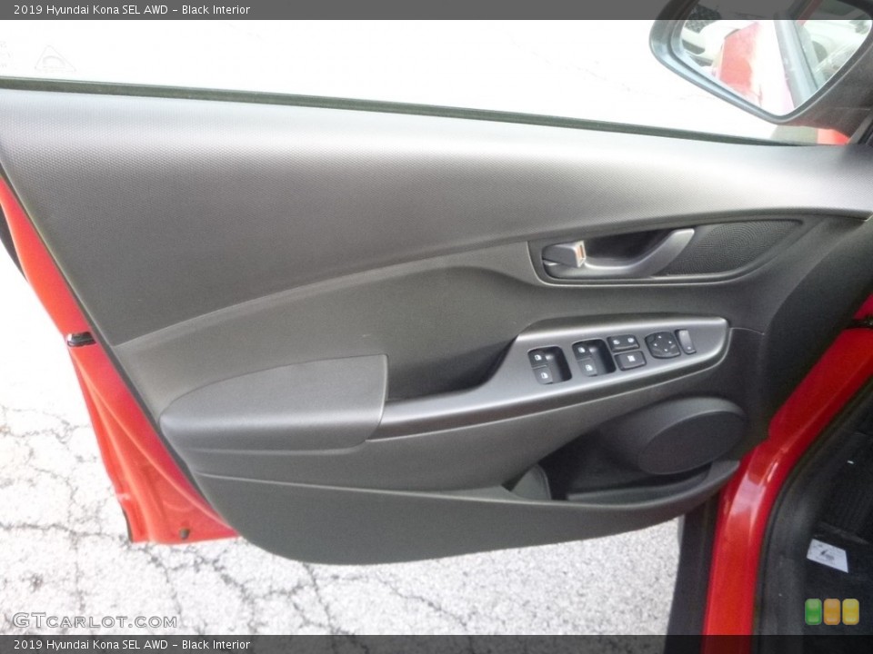 Black Interior Door Panel for the 2019 Hyundai Kona SEL AWD #131148722