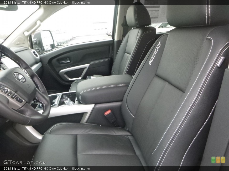 Black 2019 Nissan TITAN XD Interiors
