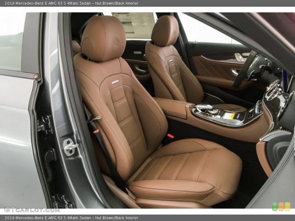 Nut Brown/Black Interior Photo for the 2019 Mercedes-Benz E AMG 63 S 4Matic Sedan #131170583