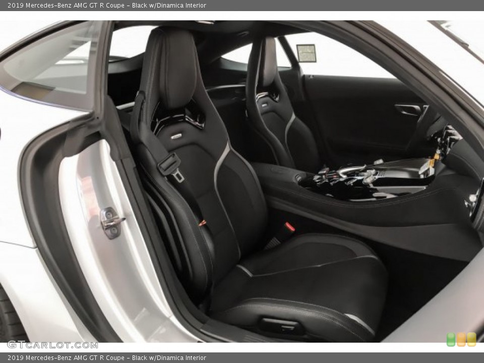 Black w/Dinamica Interior Front Seat for the 2019 Mercedes-Benz AMG GT R Coupe #131174897