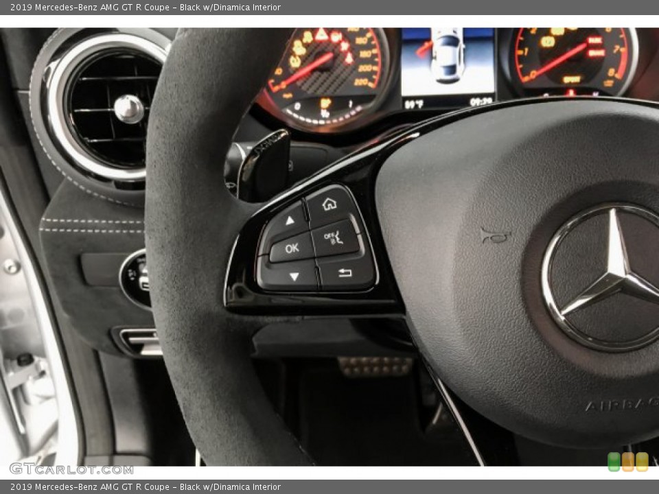 Black w/Dinamica Interior Steering Wheel for the 2019 Mercedes-Benz AMG GT R Coupe #131175122