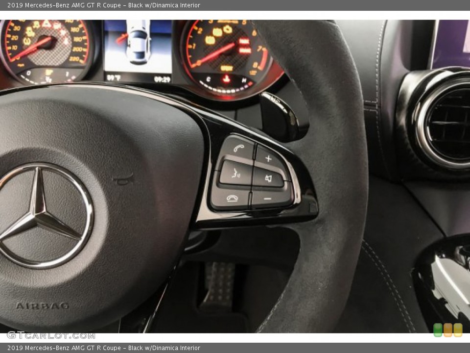 Black w/Dinamica Interior Steering Wheel for the 2019 Mercedes-Benz AMG GT R Coupe #131175139