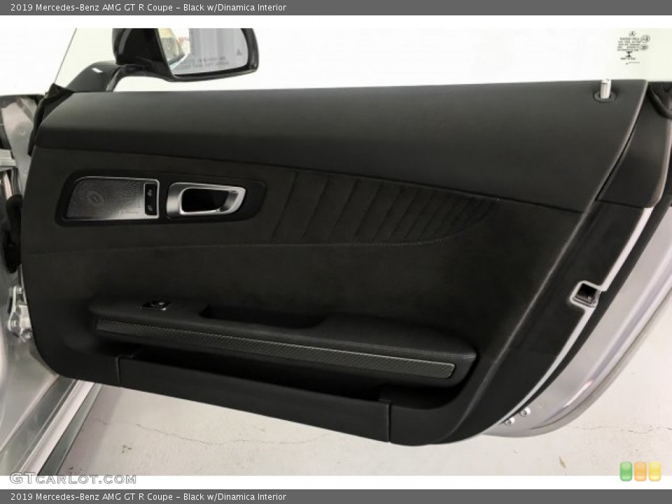 Black w/Dinamica Interior Door Panel for the 2019 Mercedes-Benz AMG GT R Coupe #131175362