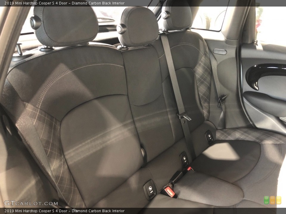 Diamond Carbon Black Interior Rear Seat for the 2019 Mini Hardtop Cooper S 4 Door #131179459