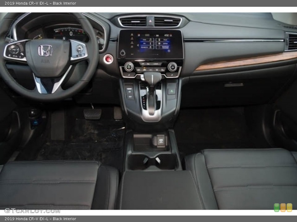 Black Interior Dashboard for the 2019 Honda CR-V EX-L #131189035