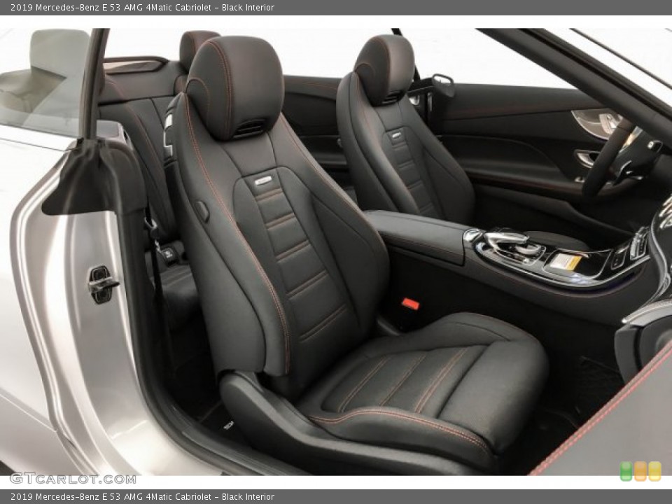 Black Interior Photo for the 2019 Mercedes-Benz E 53 AMG 4Matic Cabriolet #131192946