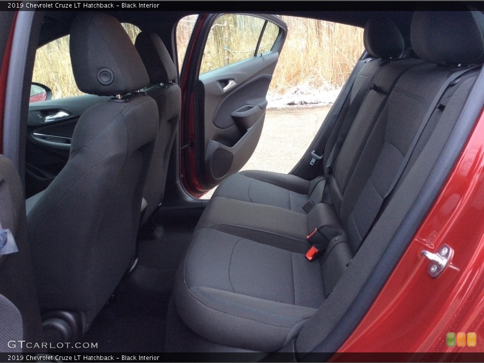 Black Interior Rear Seat for the 2019 Chevrolet Cruze LT Hatchback #131205791
