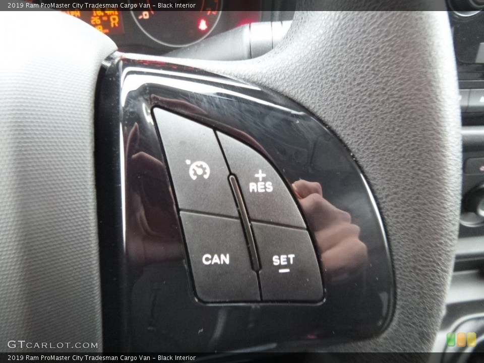 Black Interior Steering Wheel for the 2019 Ram ProMaster City Tradesman Cargo Van #131206562