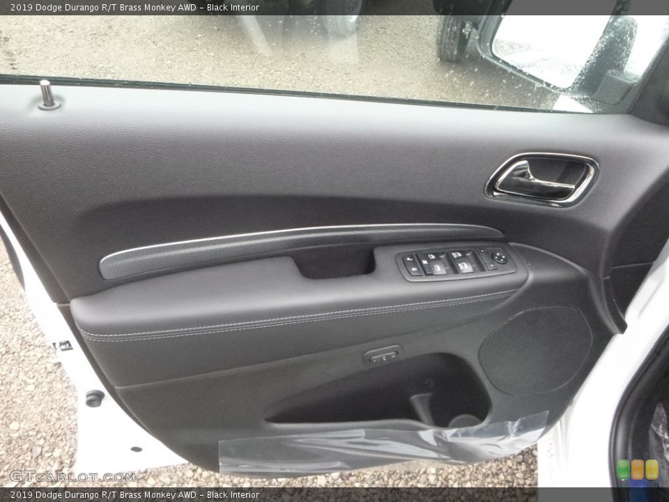 Black Interior Door Panel for the 2019 Dodge Durango R/T Brass Monkey AWD #131206835