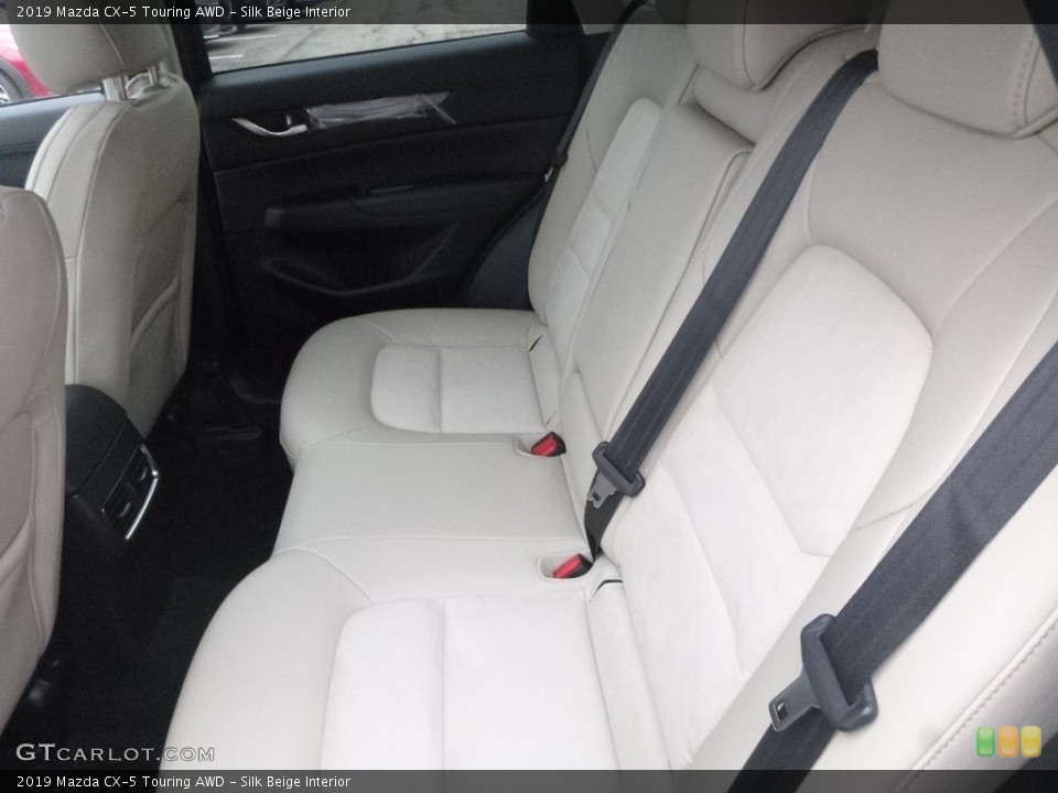 Silk Beige Interior Rear Seat for the 2019 Mazda CX-5 Touring AWD #131232102