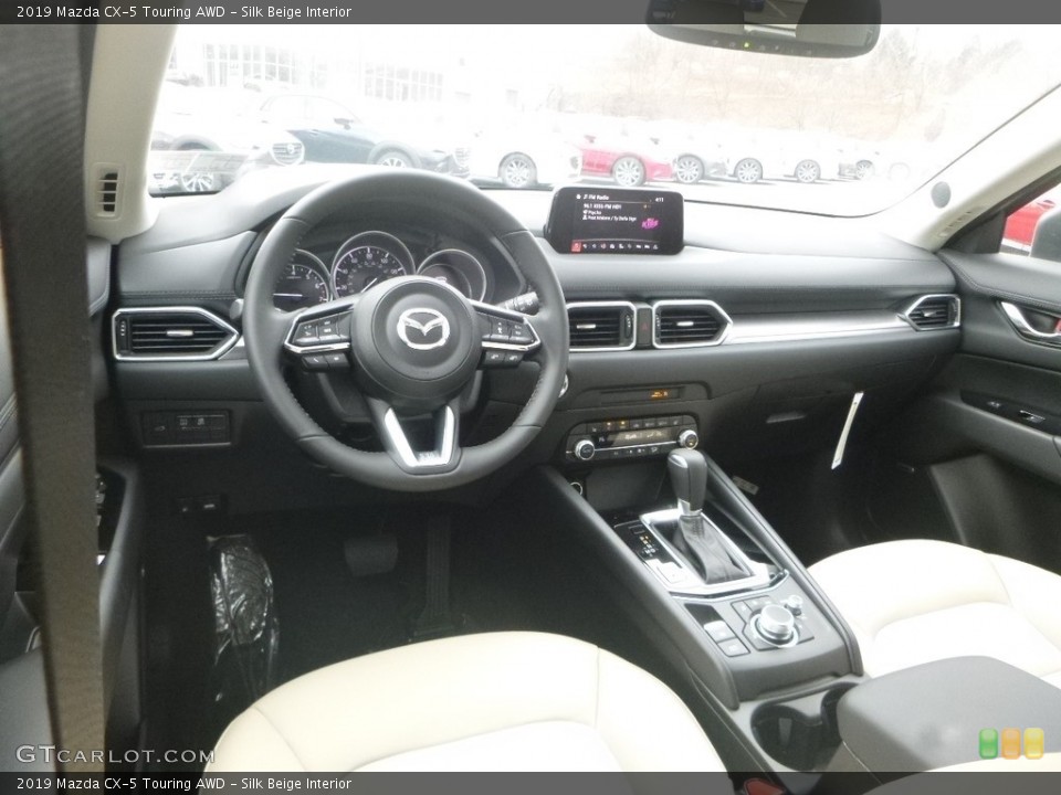 Silk Beige Interior Photo for the 2019 Mazda CX-5 Touring AWD #131232120