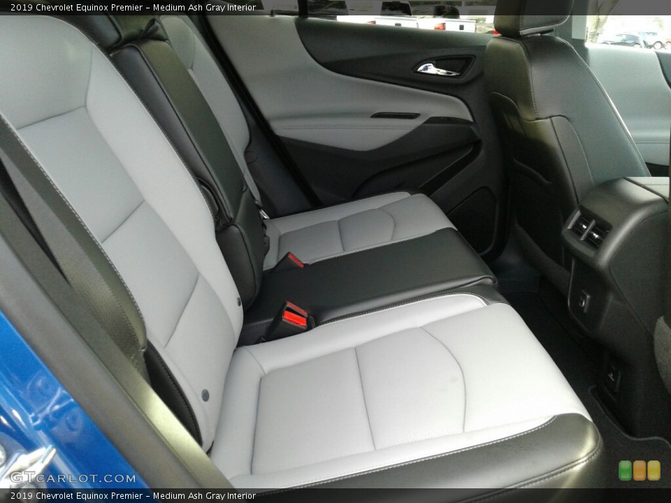 Medium Ash Gray Interior Rear Seat for the 2019 Chevrolet Equinox Premier #131232978