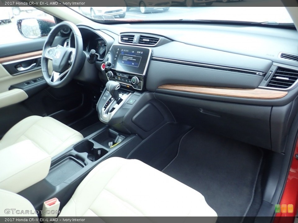 Ivory Interior Dashboard for the 2017 Honda CR-V EX-L AWD #131245917
