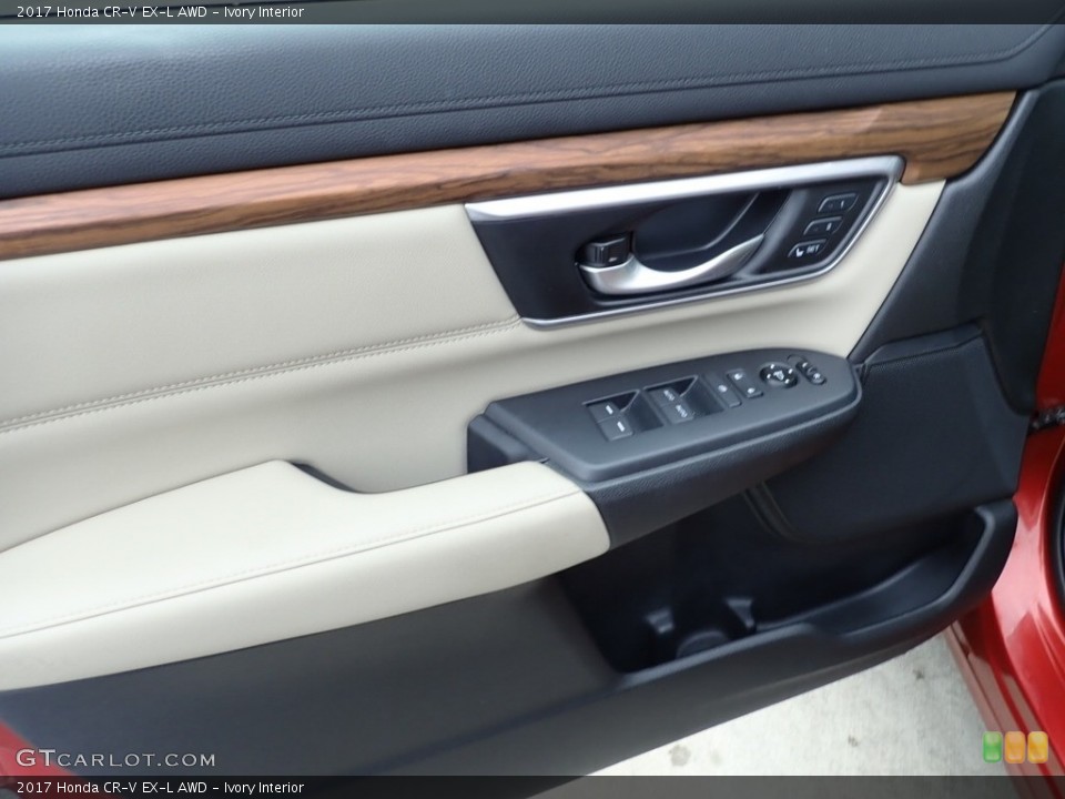 Ivory Interior Door Panel for the 2017 Honda CR-V EX-L AWD #131246022