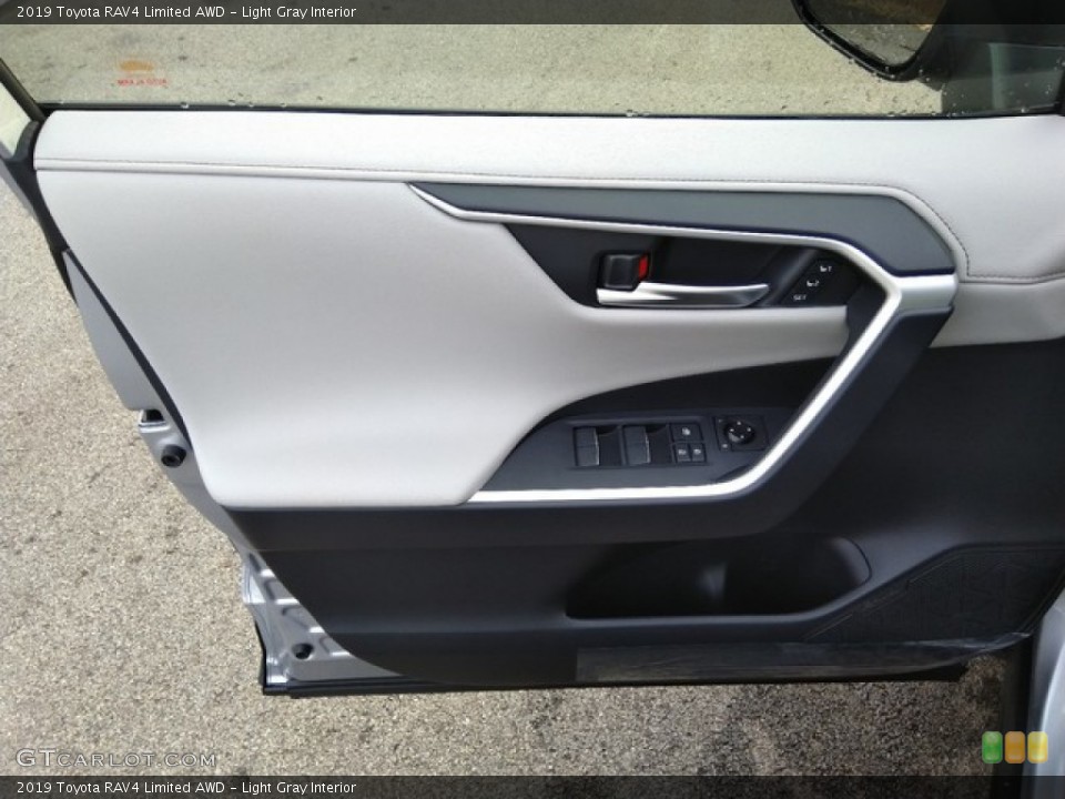 Light Gray Interior Door Panel for the 2019 Toyota RAV4 Limited AWD #131253042