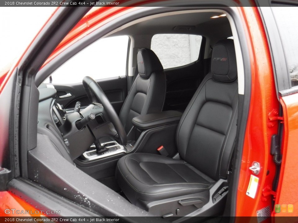 Jet Black Interior Front Seat for the 2018 Chevrolet Colorado ZR2 Crew Cab 4x4 #131256987