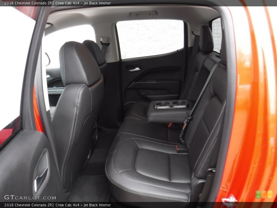 Jet Black Interior Rear Seat for the 2018 Chevrolet Colorado ZR2 Crew Cab 4x4 #131257371