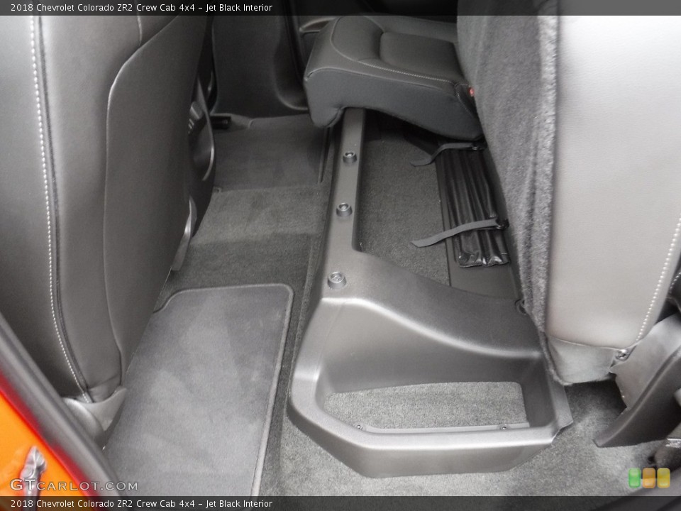 Jet Black Interior Rear Seat for the 2018 Chevrolet Colorado ZR2 Crew Cab 4x4 #131257389