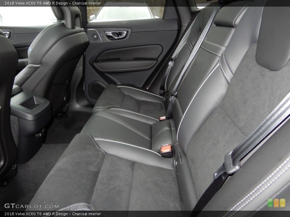 Charcoal Interior Rear Seat for the 2018 Volvo XC60 T6 AWD R Design #131258007