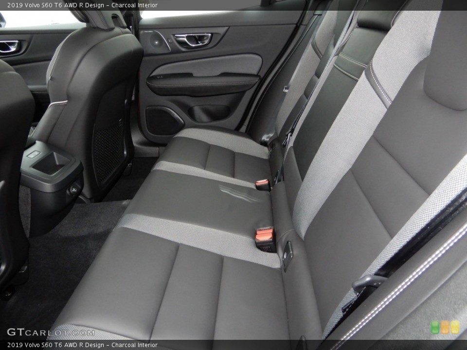 Charcoal Interior Rear Seat for the 2019 Volvo S60 T6 AWD R Design #131258871