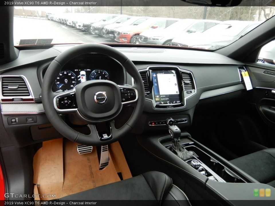 Charcoal Interior Front Seat for the 2019 Volvo XC90 T6 AWD R-Design #131259829