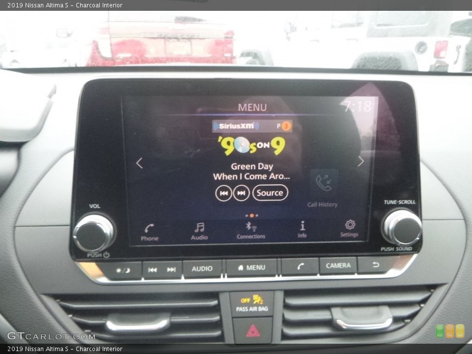 Charcoal Interior Controls for the 2019 Nissan Altima S #131259879