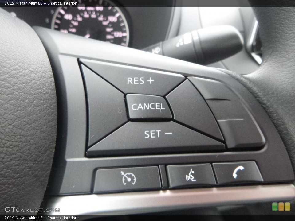 Charcoal Interior Steering Wheel for the 2019 Nissan Altima S #131259909
