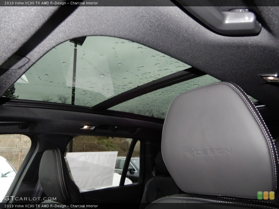 Charcoal Interior Sunroof for the 2019 Volvo XC90 T6 AWD R-Design #131259936