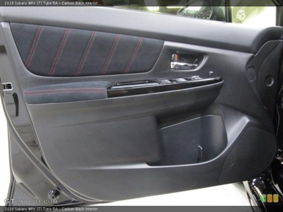 Carbon Black Interior Door Panel for the 2018 Subaru WRX STI Type RA #131267055