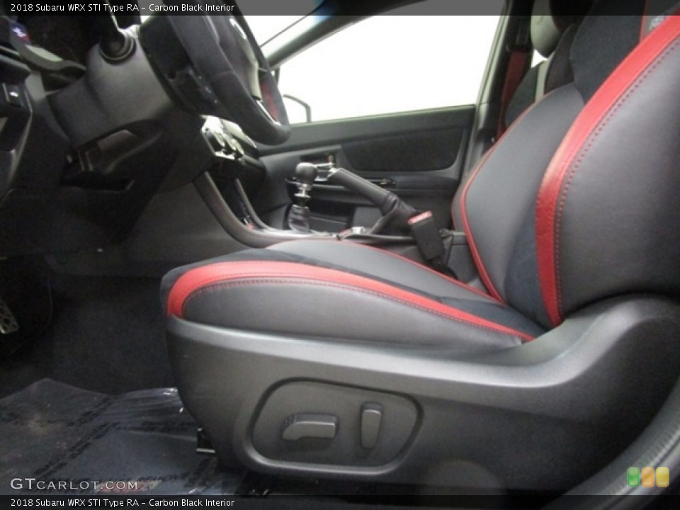 Carbon Black Interior Front Seat for the 2018 Subaru WRX STI Type RA #131267089