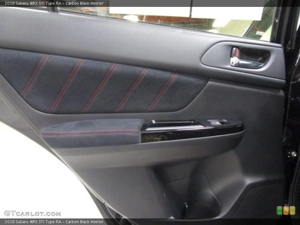 Carbon Black Interior Door Panel for the 2018 Subaru WRX STI Type RA #131267113