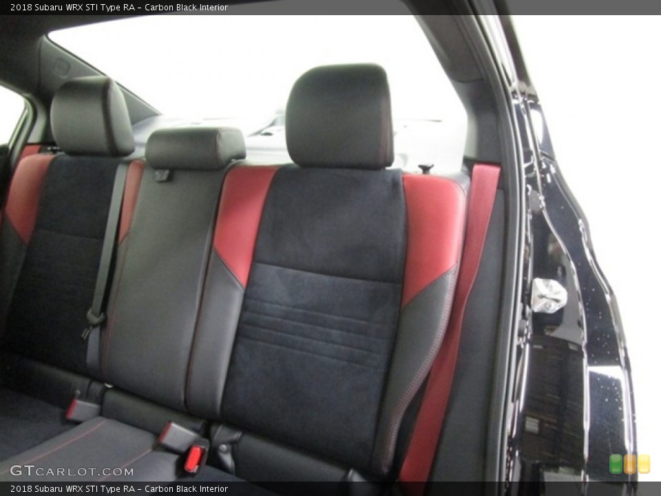 Carbon Black Interior Rear Seat for the 2018 Subaru WRX STI Type RA #131267127