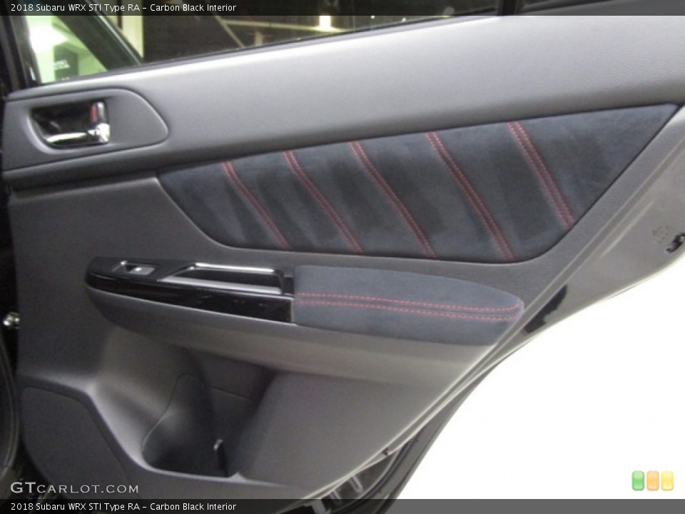 Carbon Black Interior Door Panel for the 2018 Subaru WRX STI Type RA #131267223