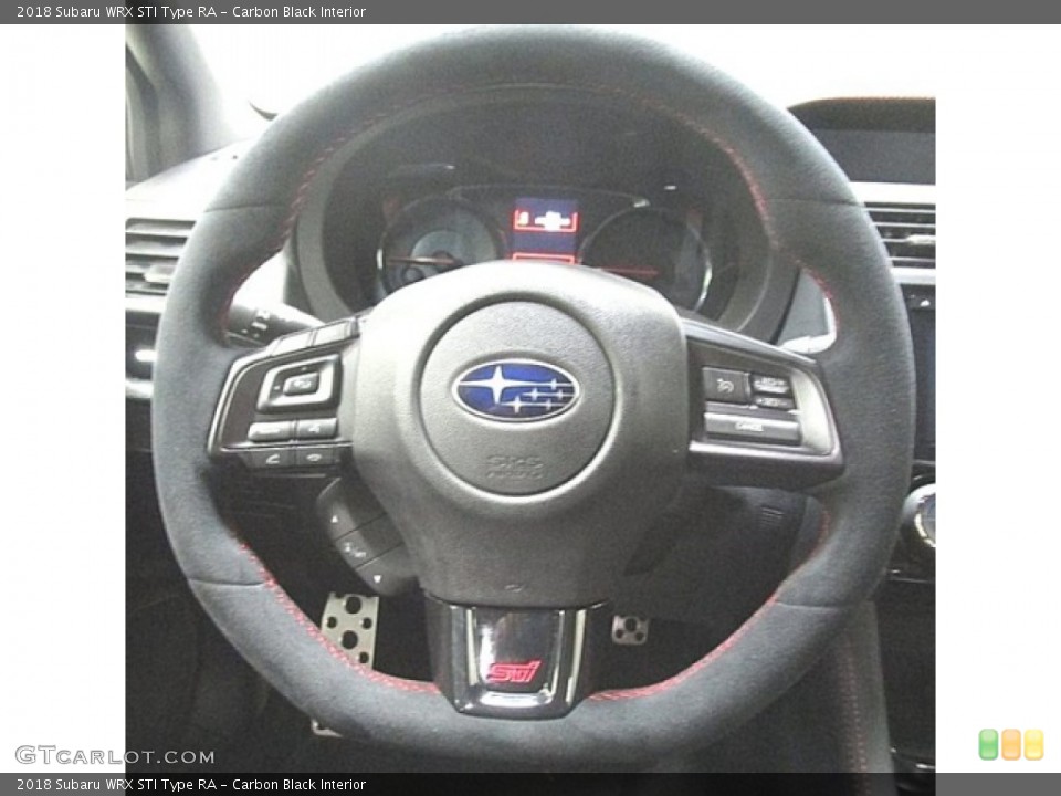 Carbon Black Interior Steering Wheel for the 2018 Subaru WRX STI Type RA #131267355