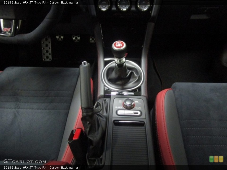 Carbon Black Interior Transmission for the 2018 Subaru WRX STI Type RA #131267430