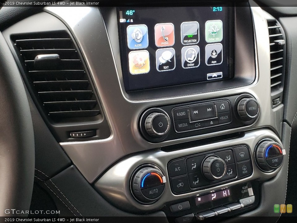 Jet Black Interior Controls for the 2019 Chevrolet Suburban LS 4WD #131269740
