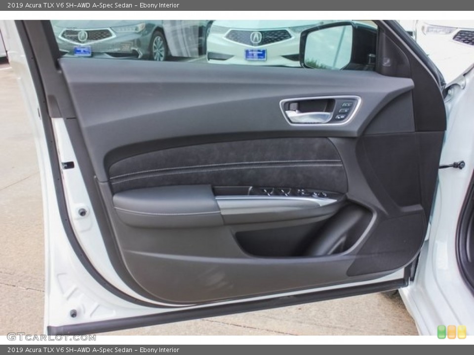 Ebony Interior Door Panel for the 2019 Acura TLX V6 SH-AWD A-Spec Sedan #131286237