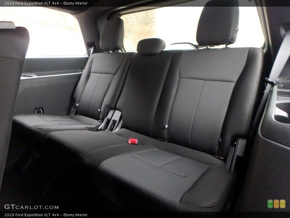 Ebony Interior Rear Seat for the 2019 Ford Expedition XLT 4x4 #131286249