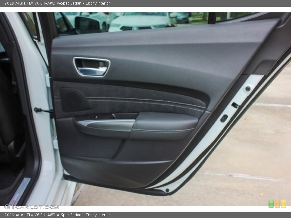 Ebony Interior Door Panel for the 2019 Acura TLX V6 SH-AWD A-Spec Sedan #131286468