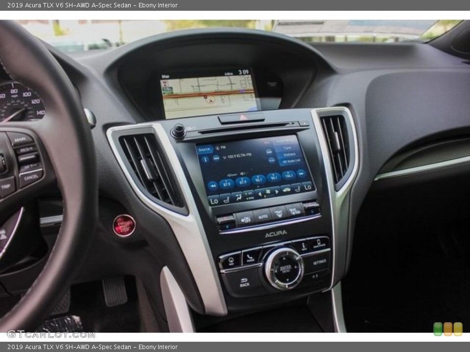 Ebony Interior Controls for the 2019 Acura TLX V6 SH-AWD A-Spec Sedan #131286755
