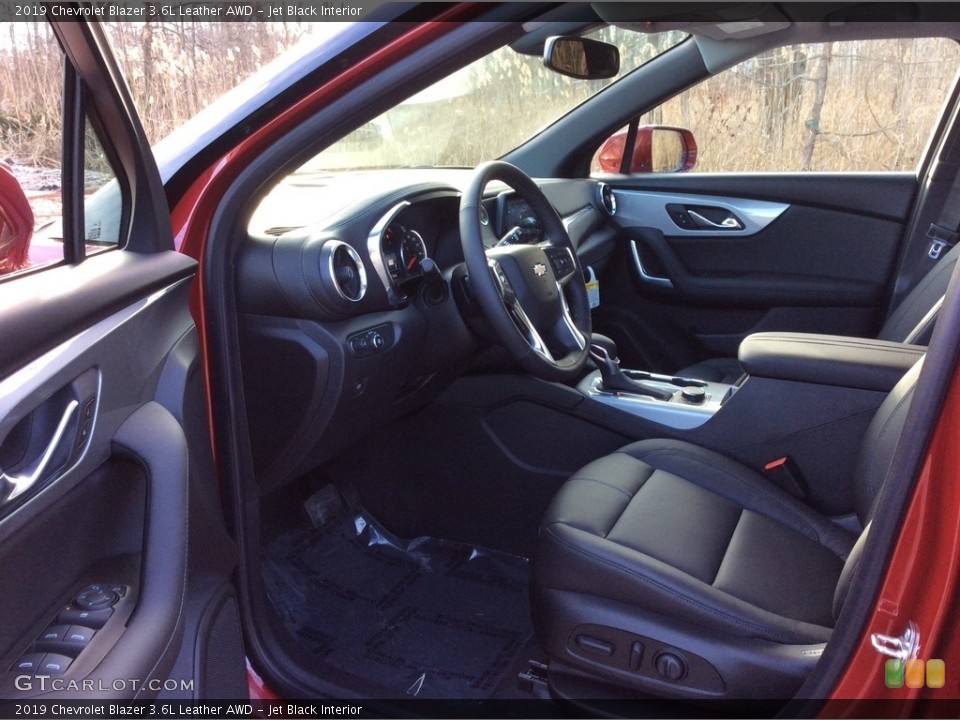 Jet Black Interior Photo for the 2019 Chevrolet Blazer 3.6L Leather AWD #131286780