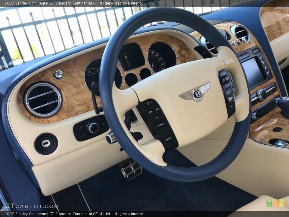 Magnolia Interior Steering Wheel for the 2007 Bentley Continental GT  #131289429